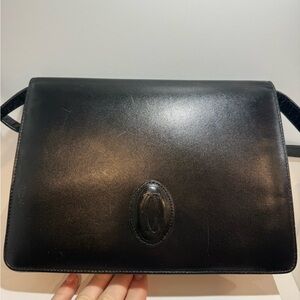 Cartier Must de Cartier Flap Calfskin Bag